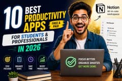 Top productivity apps for students and professionals