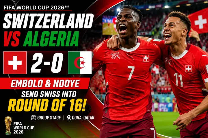 Switzerland vs Algeria