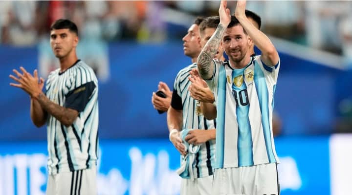 Messi Scores 20th World Cup Goal