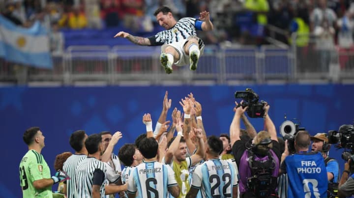 Messi Scores 8th World Cup Goal