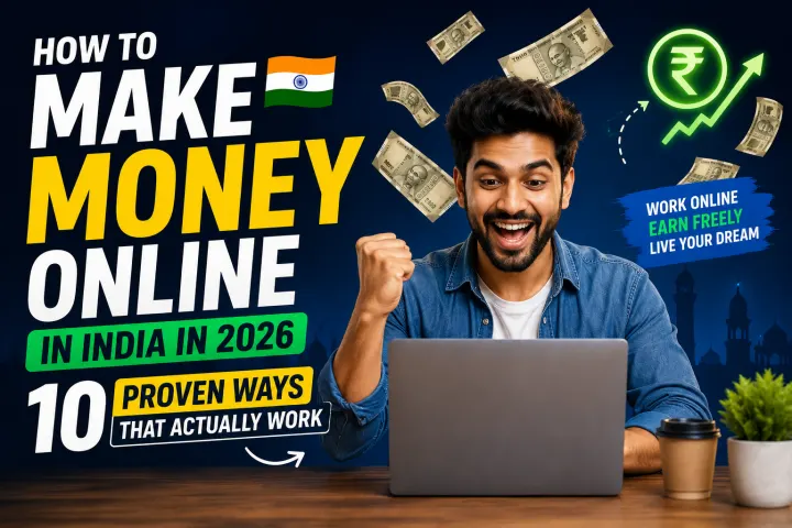How to make money online in India